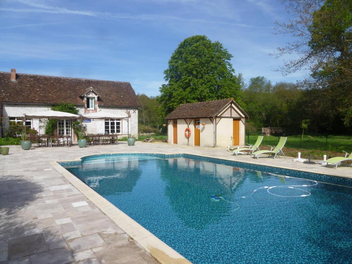 Chambres D'Hotes Le Moulin De Crouy Exterior foto