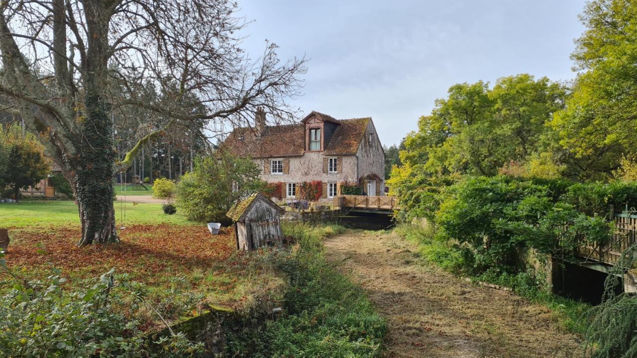 Chambres D'Hotes Le Moulin De Crouy Exterior foto